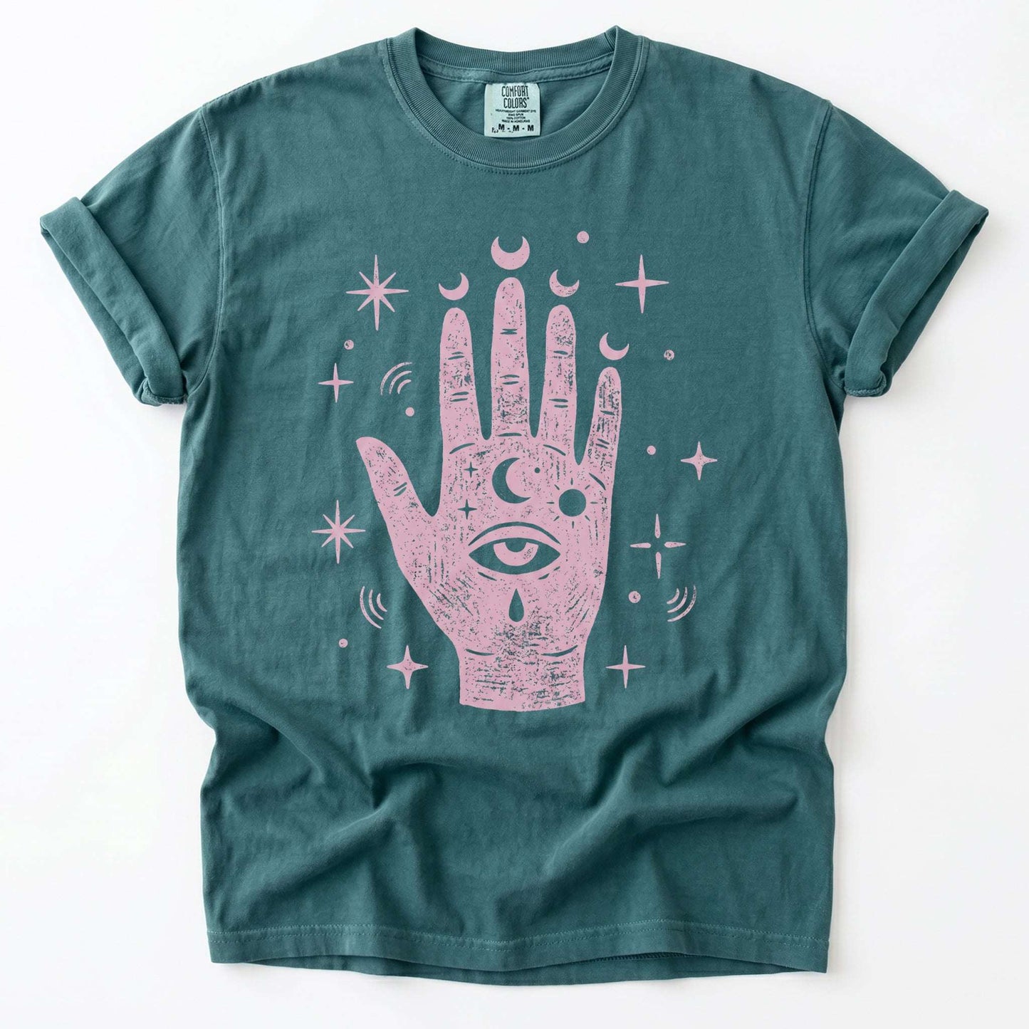 Celestial Hand Vintage Washed T-Shirt