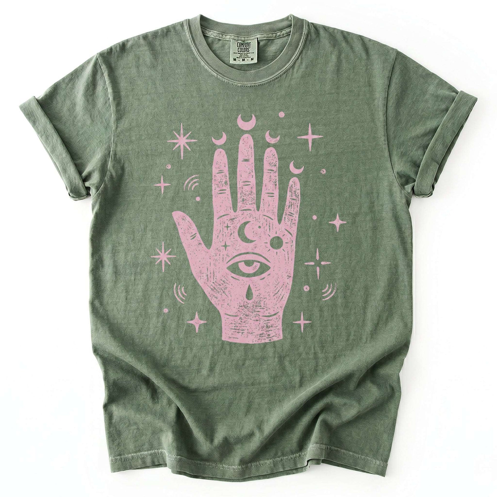 Celestial Hand Vintage Washed T-Shirt