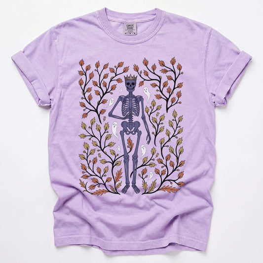 Autumn Skeleton King Vintage Washed T-Shirt
