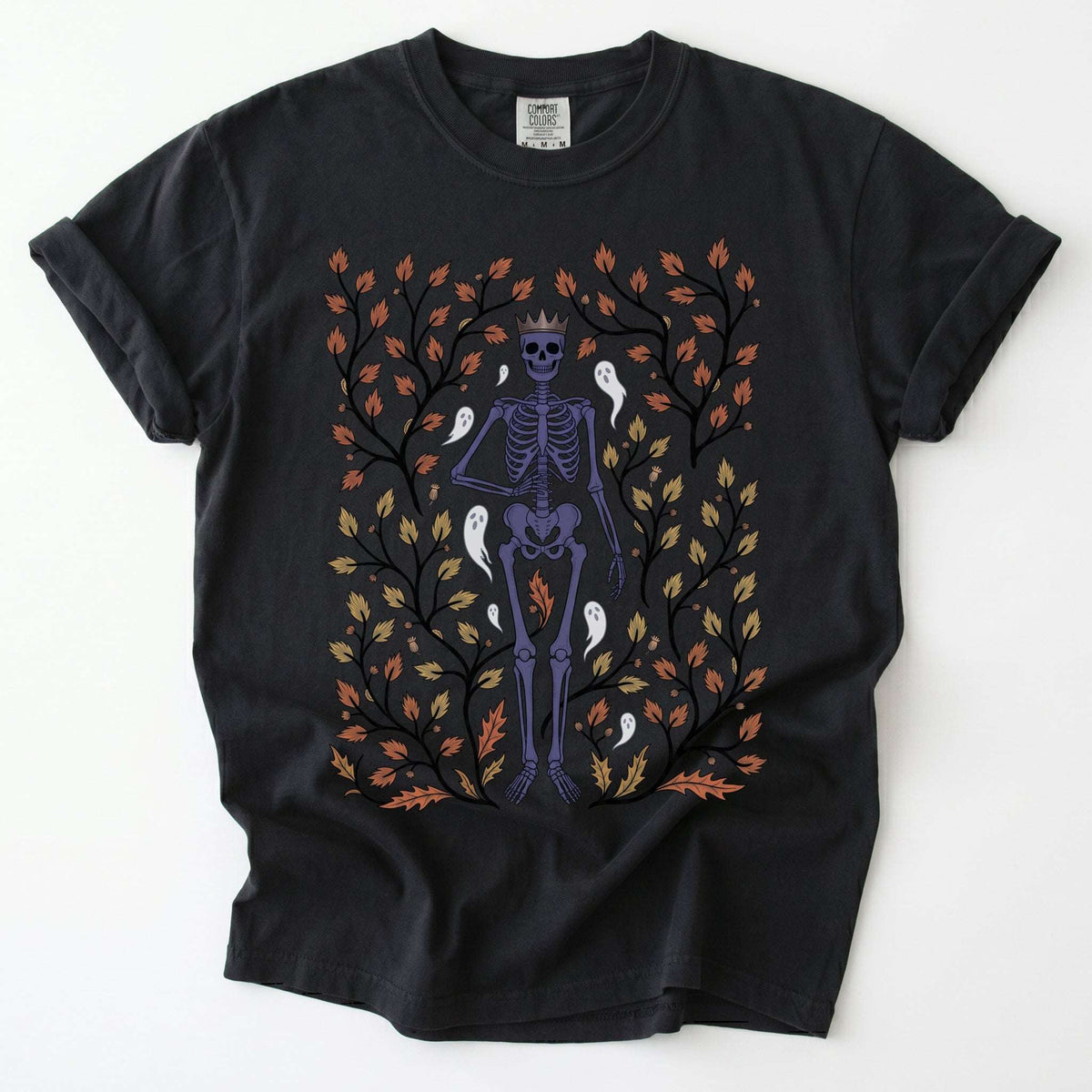 Autumn Skeleton King Vintage Washed T-Shirt