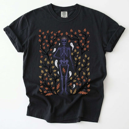 Autumn Skeleton King Vintage Washed T-Shirt