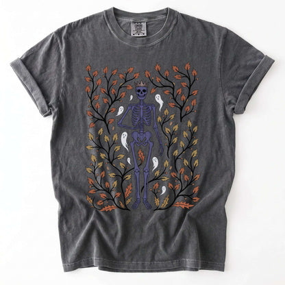 Autumn Skeleton King Vintage Washed T-Shirt
