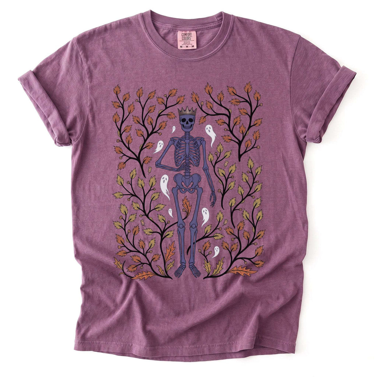 Autumn Skeleton King Vintage Washed T-Shirt