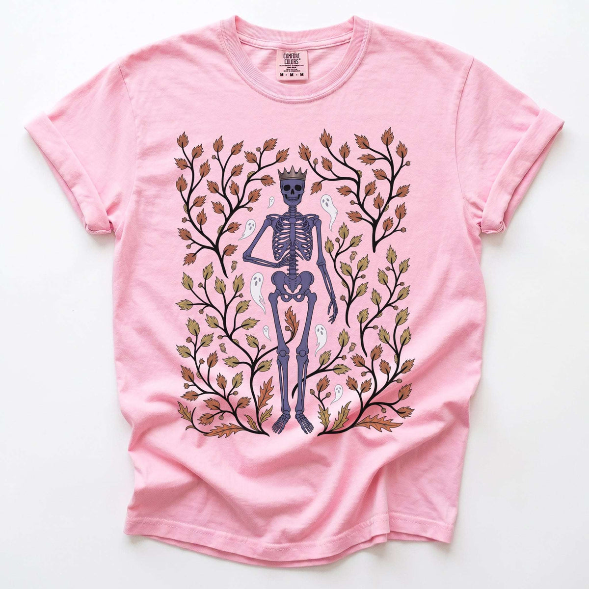 Autumn Skeleton King Vintage Washed T-Shirt