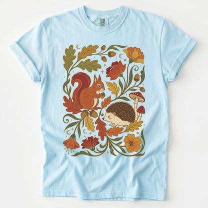 Autumn Woodland Vintage Washed T-Shirt