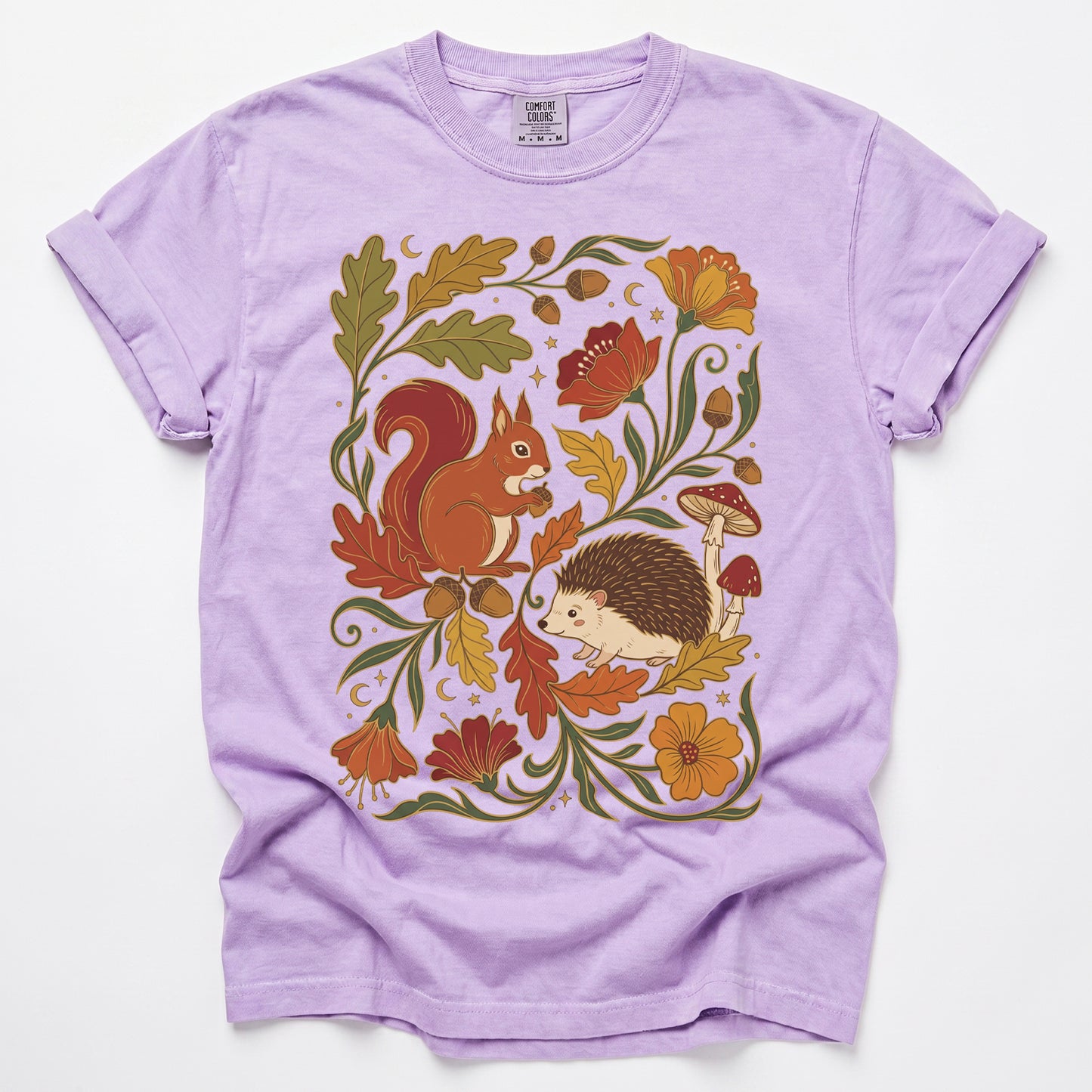 Autumn Woodland Vintage Washed T-Shirt