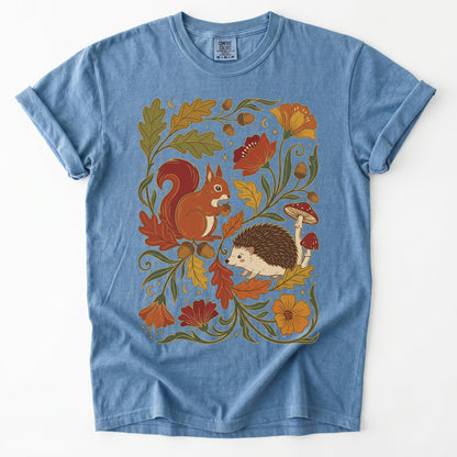 Autumn Woodland Vintage Washed T-Shirt