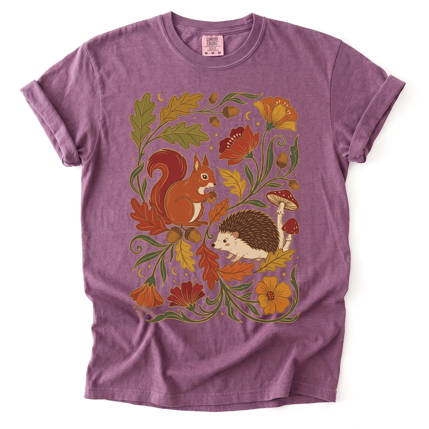 Autumn Woodland Vintage Washed T-Shirt
