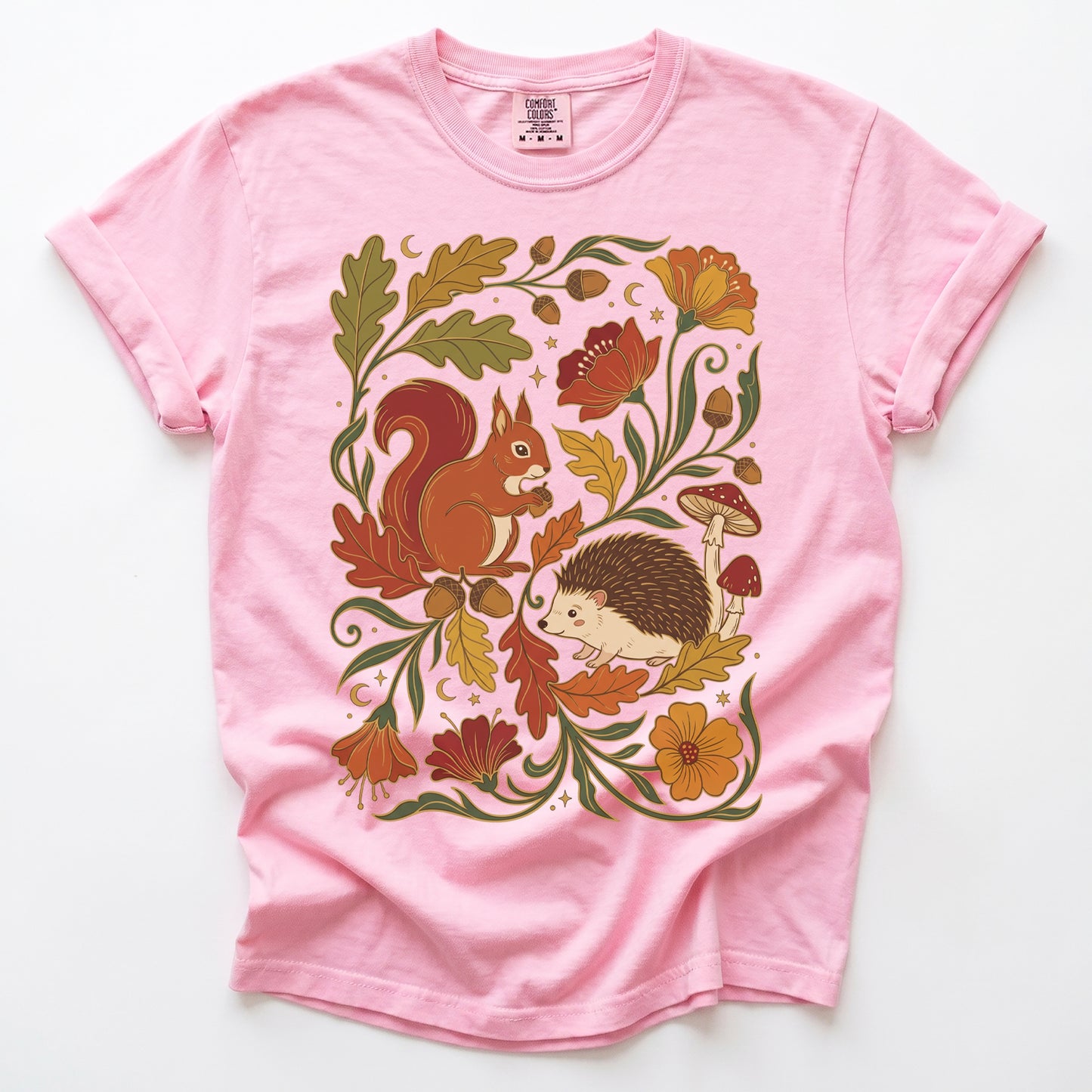 Autumn Woodland Vintage Washed T-Shirt