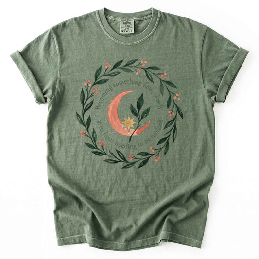 Becoming Something New Vintage Washed T-Shirt