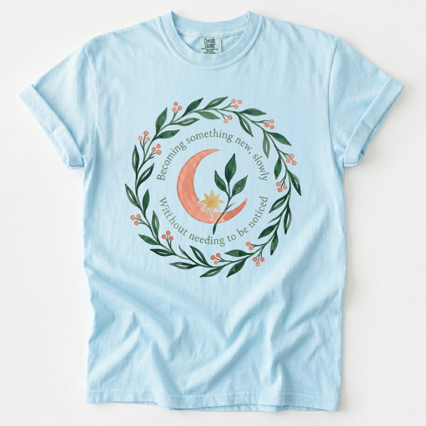 Becoming Something New Vintage Washed T-Shirt