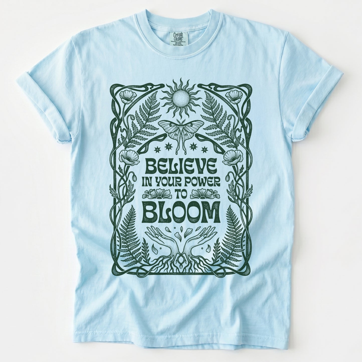 Believe In Your Power Vintage Washed T-Shirt