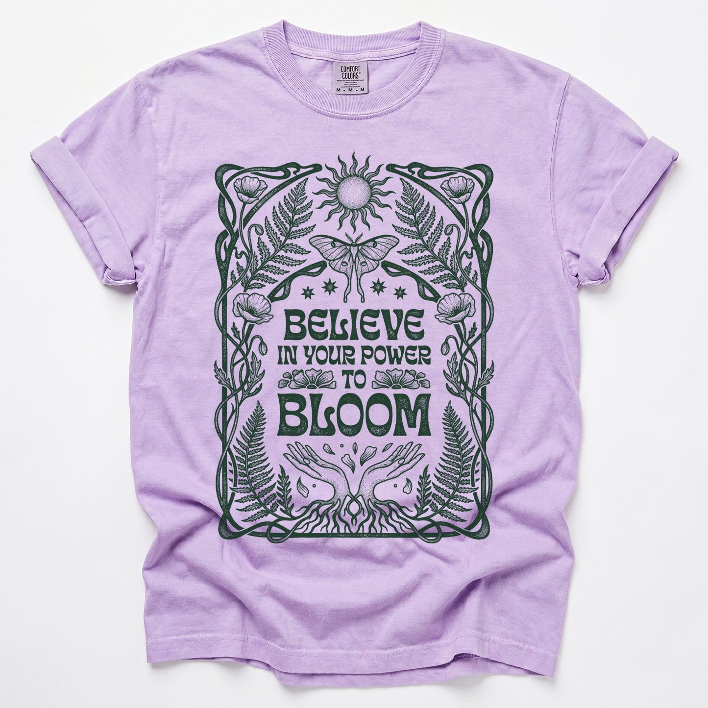 Believe In Your Power Vintage Washed T-Shirt