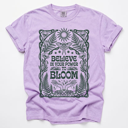 Believe In Your Power Vintage Washed T-Shirt