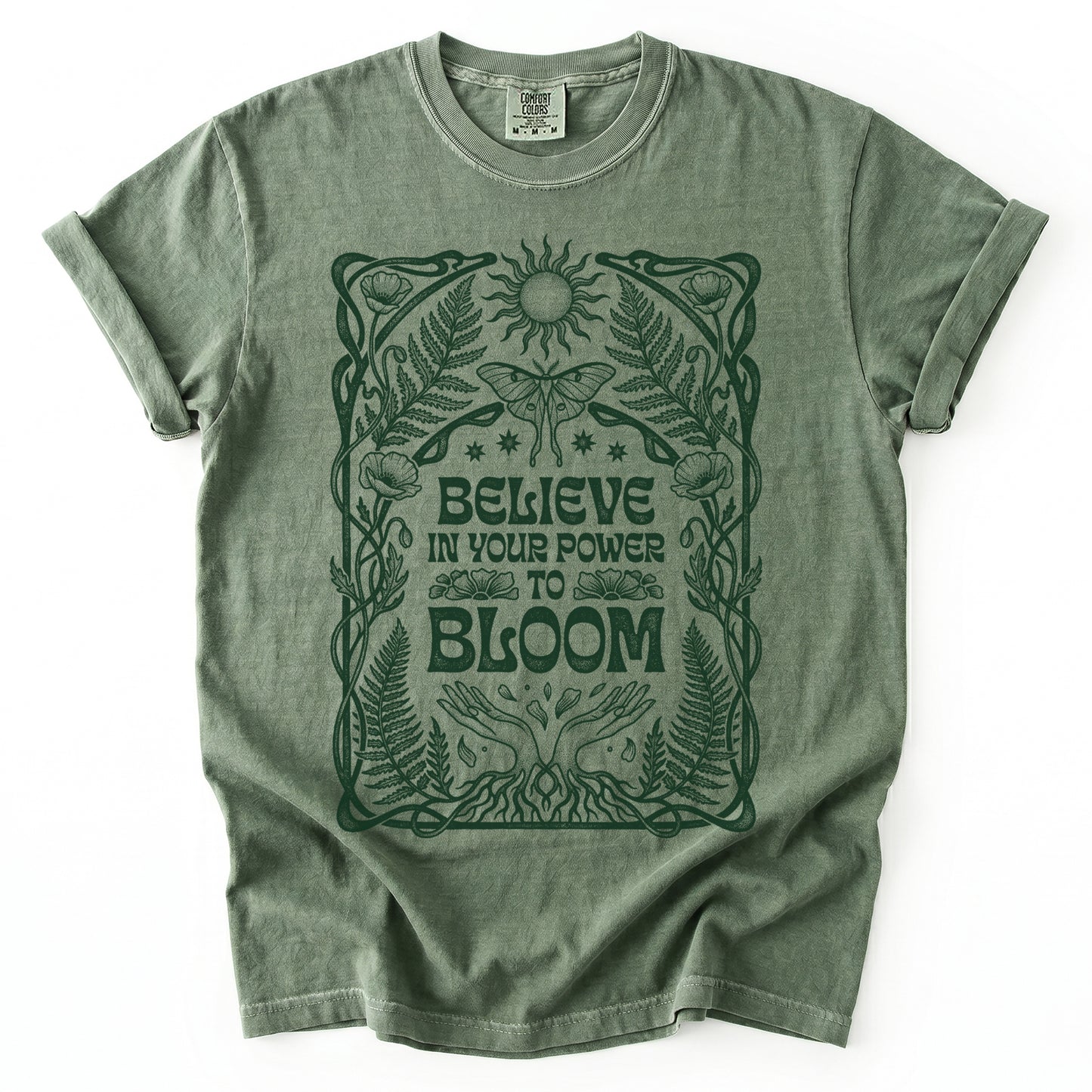 Believe In Your Power Vintage Washed T-Shirt
