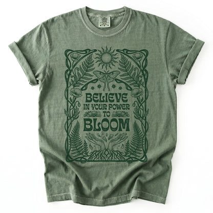 Believe In Your Power Vintage Washed T-Shirt