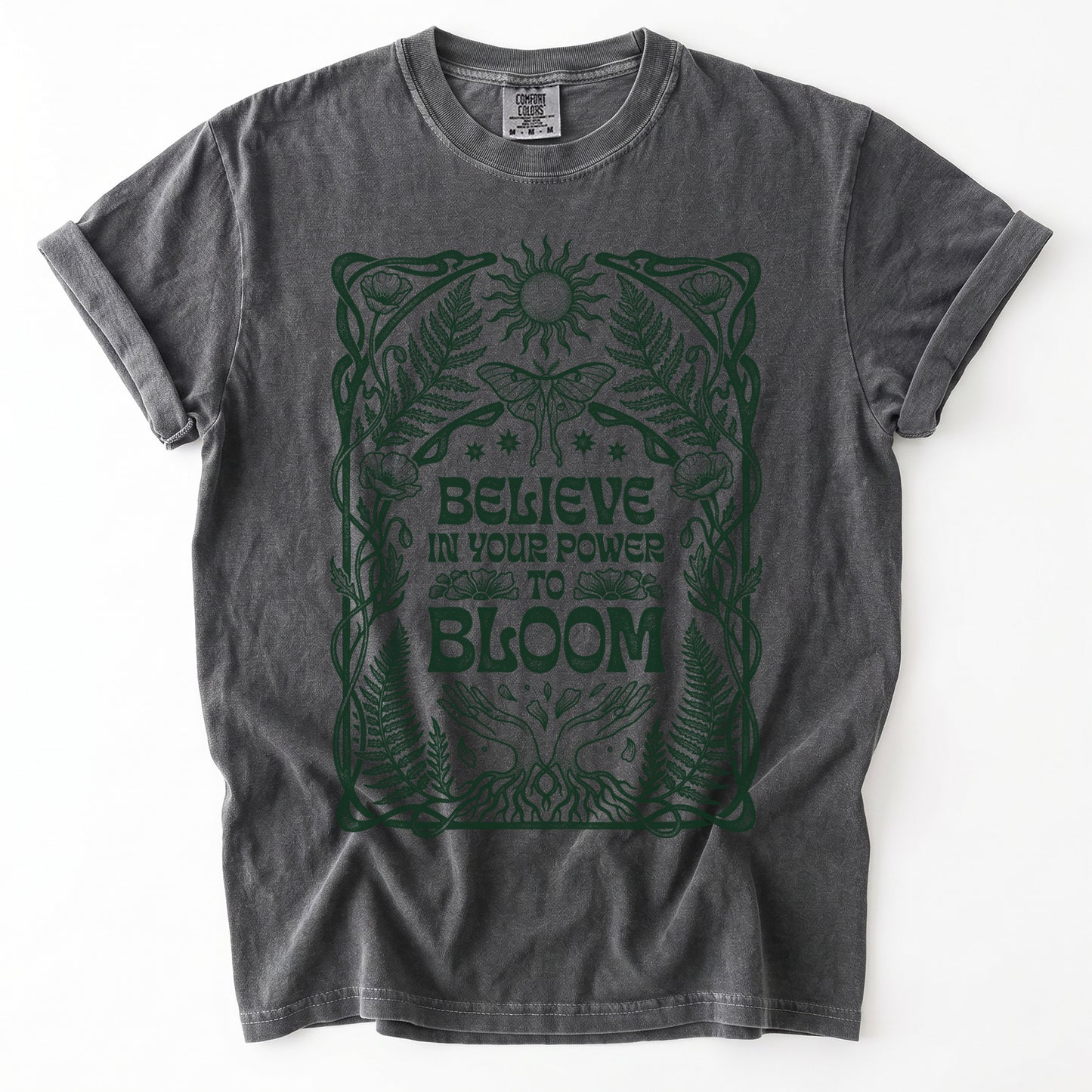 Believe In Your Power Vintage Washed T-Shirt