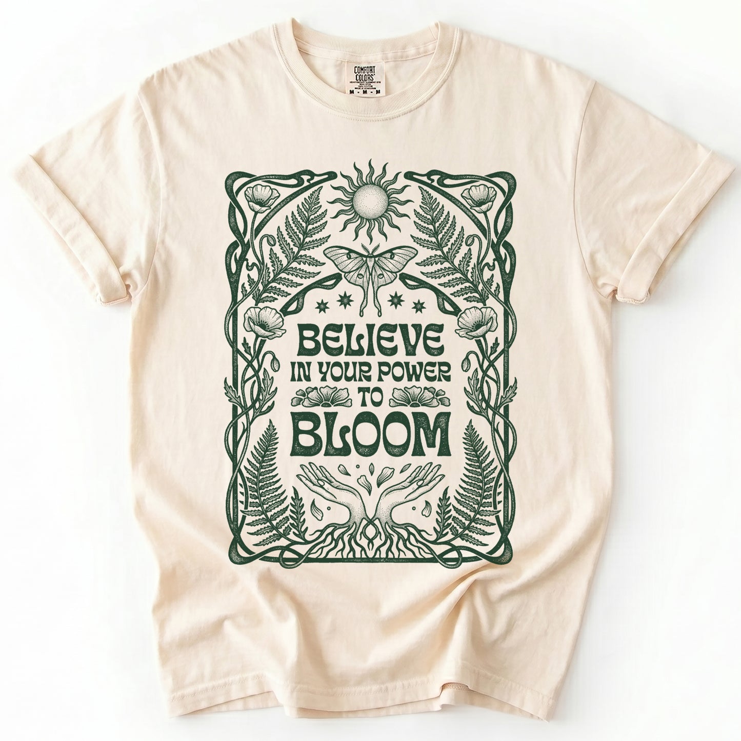 Believe In Your Power Vintage Washed T-Shirt