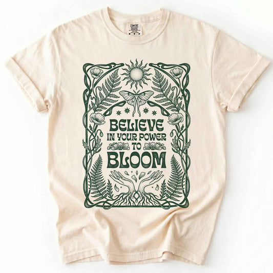 Believe In Your Power Vintage Washed T-Shirt