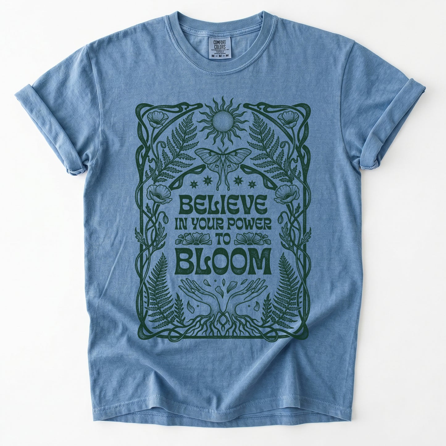 Believe In Your Power Vintage Washed T-Shirt