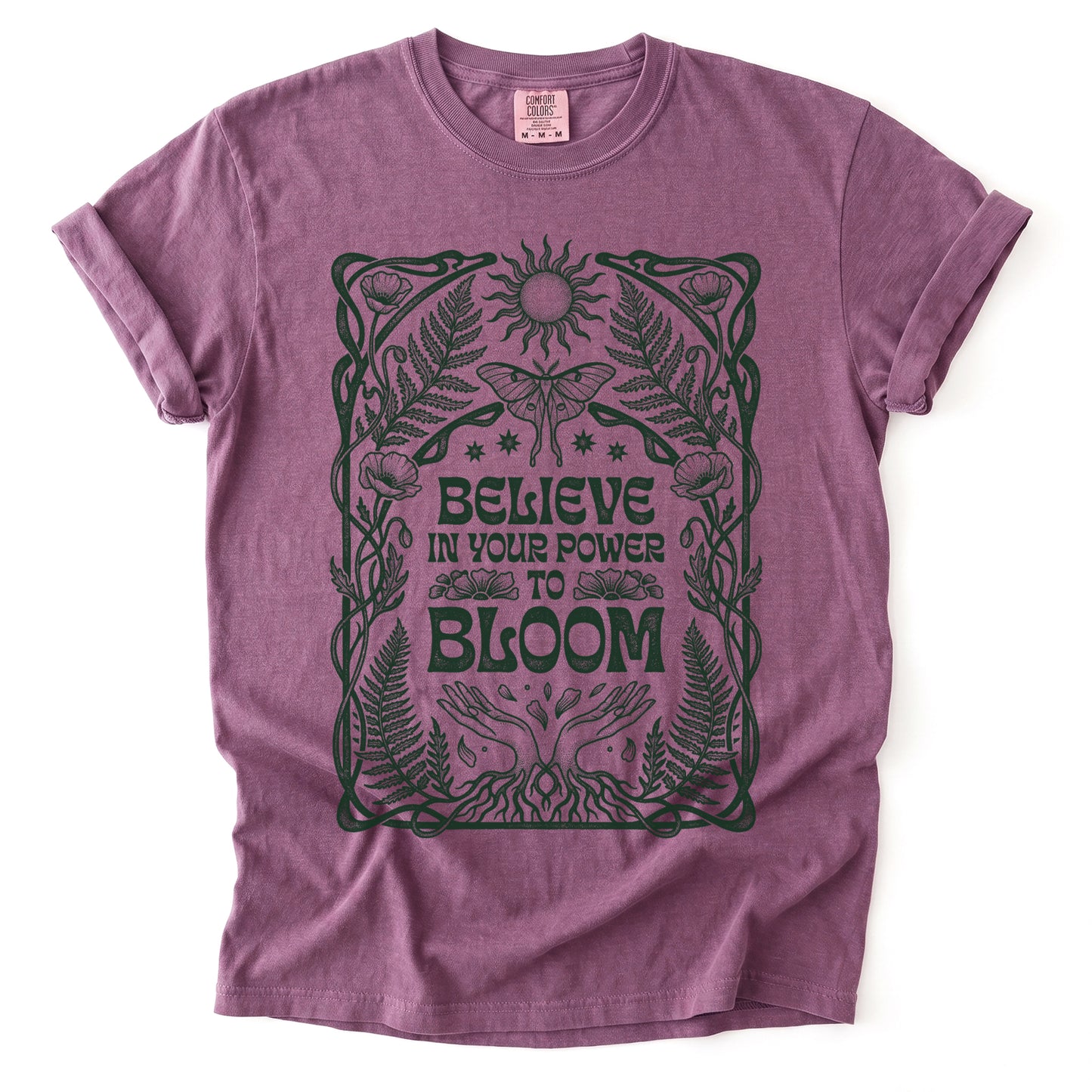 Believe In Your Power Vintage Washed T-Shirt
