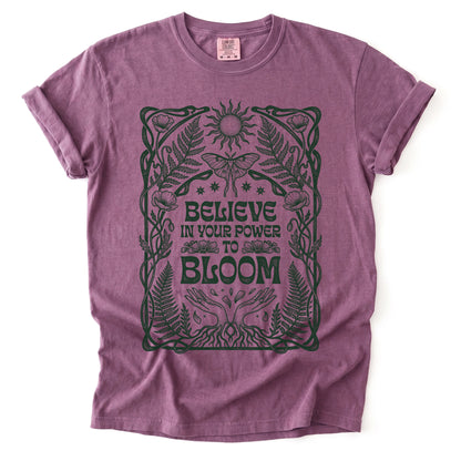 Believe In Your Power Vintage Washed T-Shirt