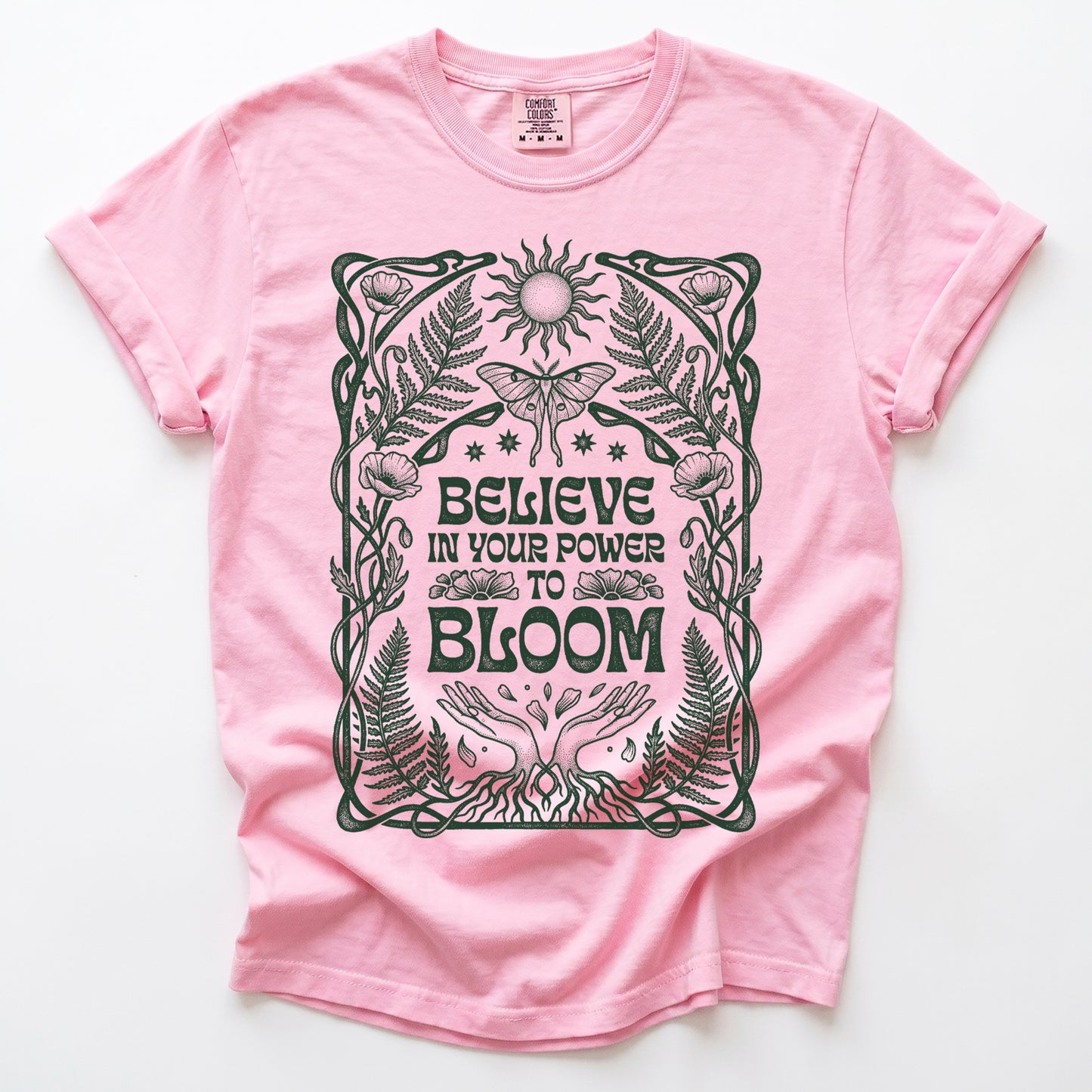 Believe In Your Power Vintage Washed T-Shirt