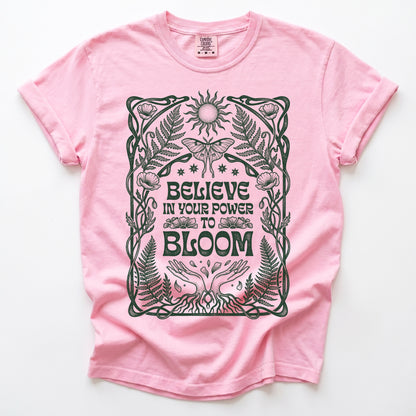 Believe In Your Power Vintage Washed T-Shirt
