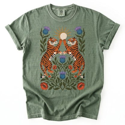 Celestial Tigers Heavyweight T-Shirt