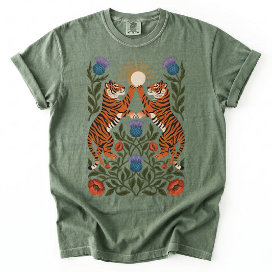 Celestial Tigers Heavyweight T-Shirt