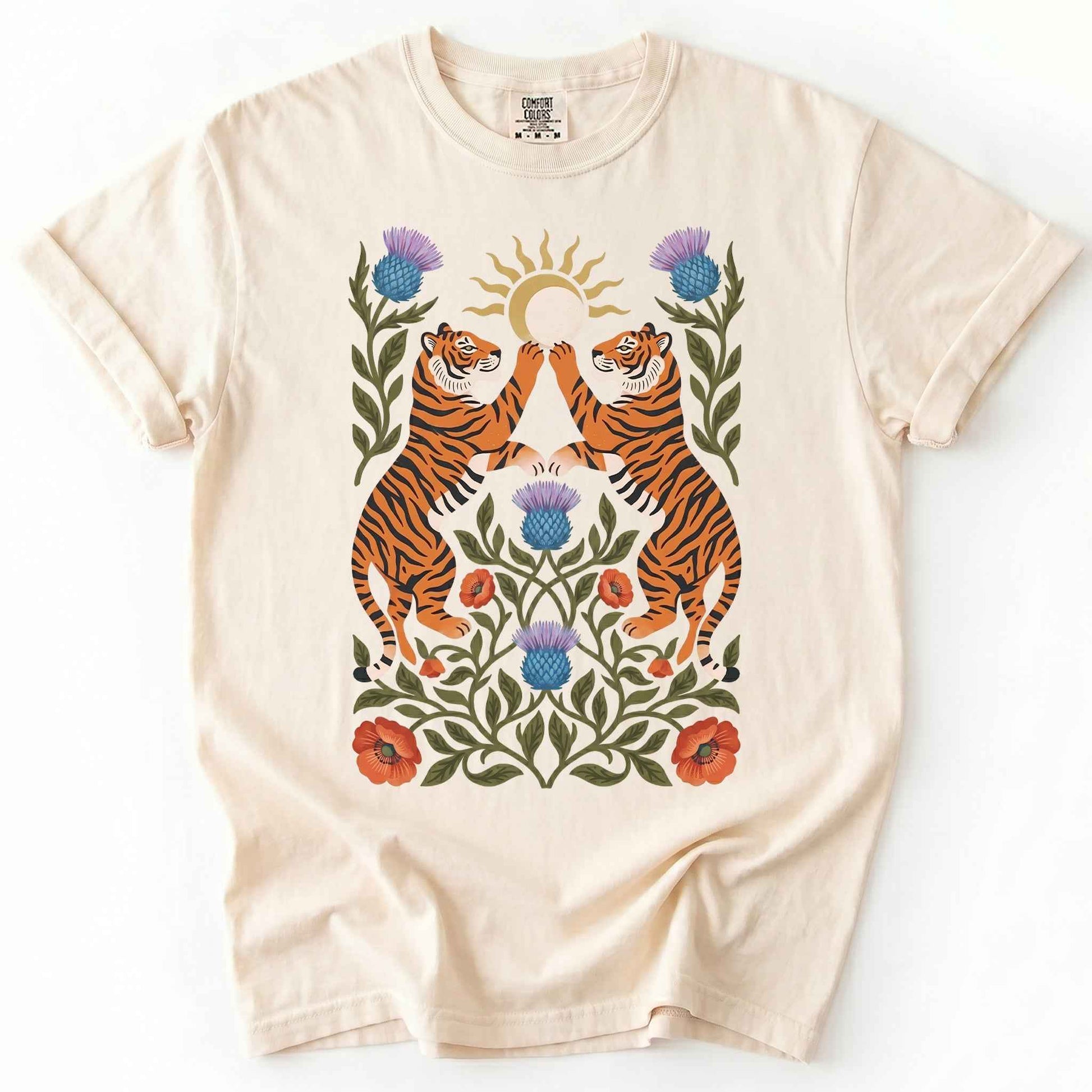 Celestial Tigers Heavyweight T-Shirt