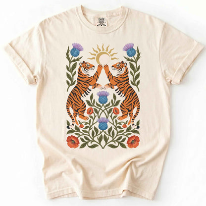 Celestial Tigers Heavyweight T-Shirt