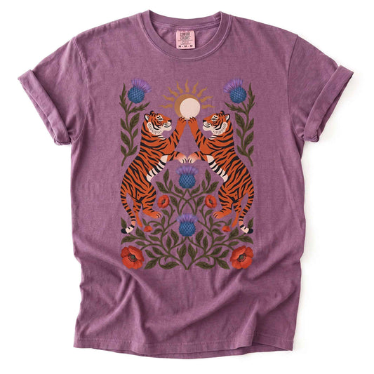 Celestial Tigers Heavyweight T-Shirt