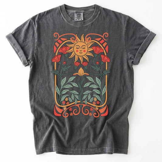 Art Nouveau Garden Heavyweight T-Shirt