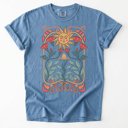 Art Nouveau Garden Heavyweight T-Shirt