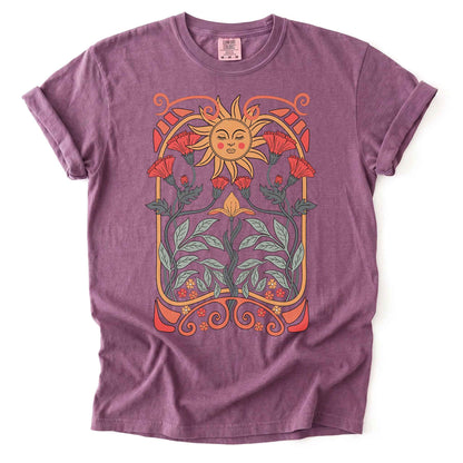 Art Nouveau Garden Heavyweight T-Shirt