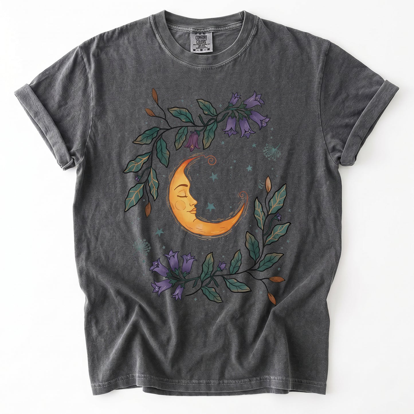 Dreaming Crescent Moon Heavyweight T-Shirt