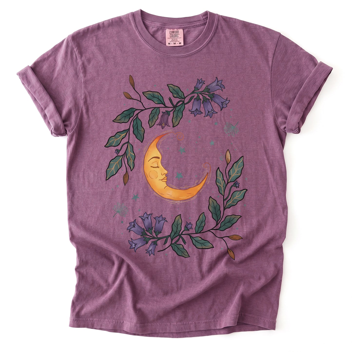 Dreaming Crescent Moon Heavyweight T-Shirt