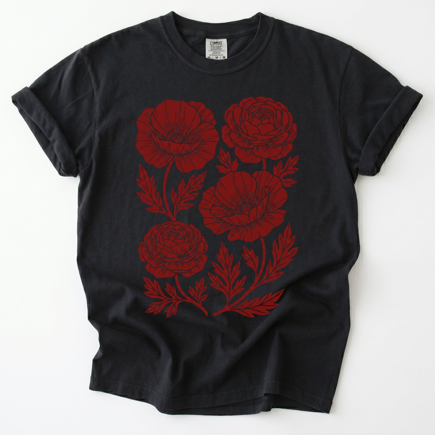 Botanical Blooms Vintage Washed T-Shirt