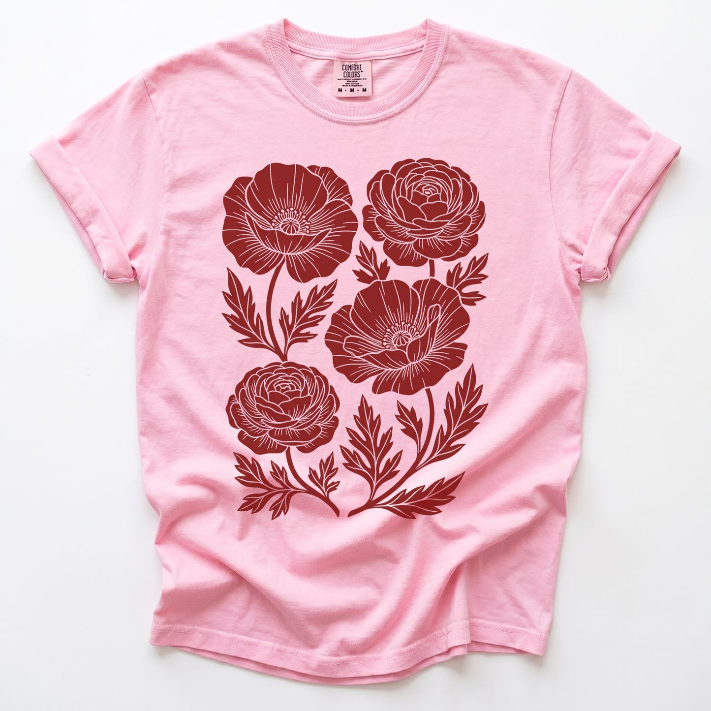 Botanical Blooms Vintage Washed T-Shirt