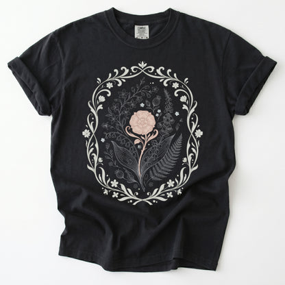 Botanical Frame Vintage Washed T-Shirt