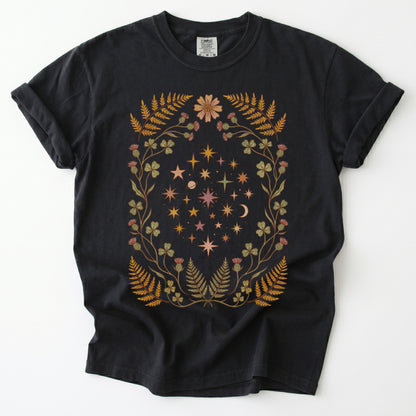 Botanical Starburst Vintage Washed T-Shirt
