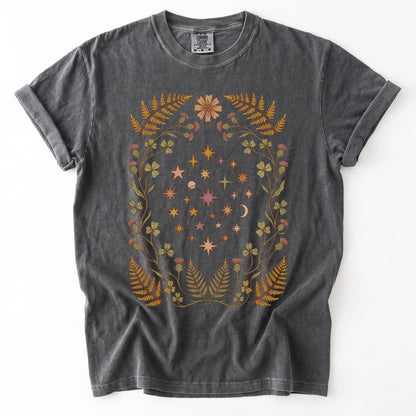Botanical Starburst Vintage Washed T-Shirt