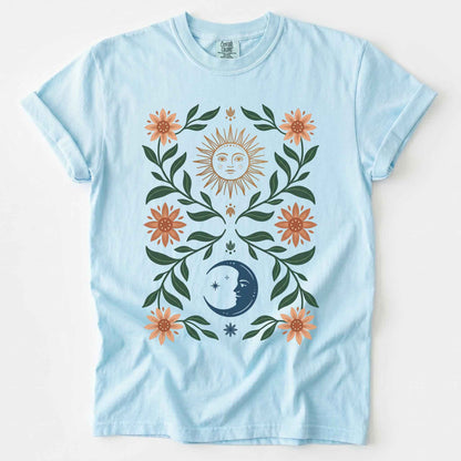 Sun & Moon Botanical Vintage Washed T-Shirt