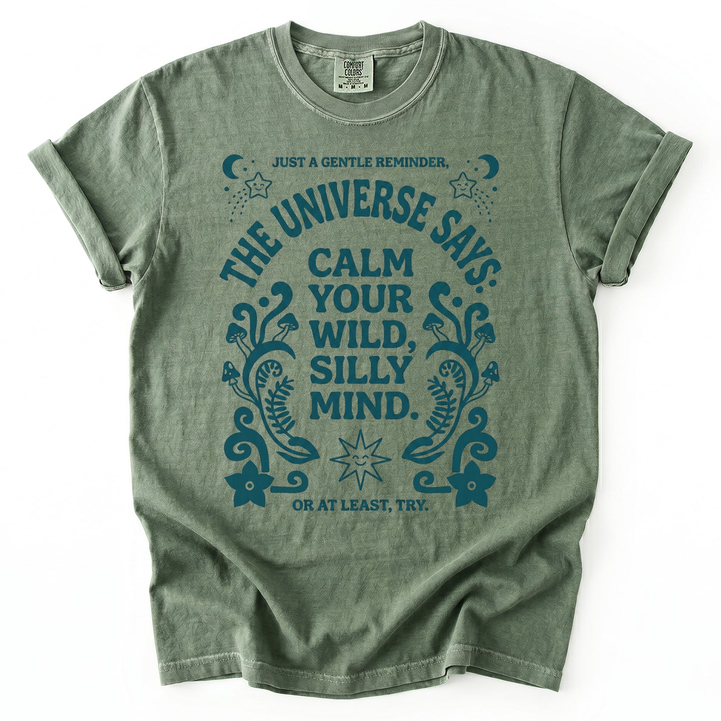 Calm Your Mind Vintage Washed T-Shirt