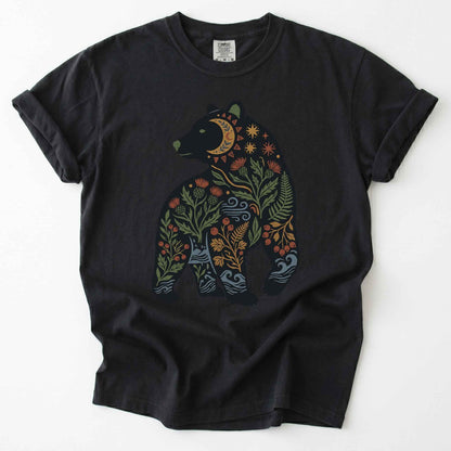 Celestial Bear Vintage Washed T-Shirt