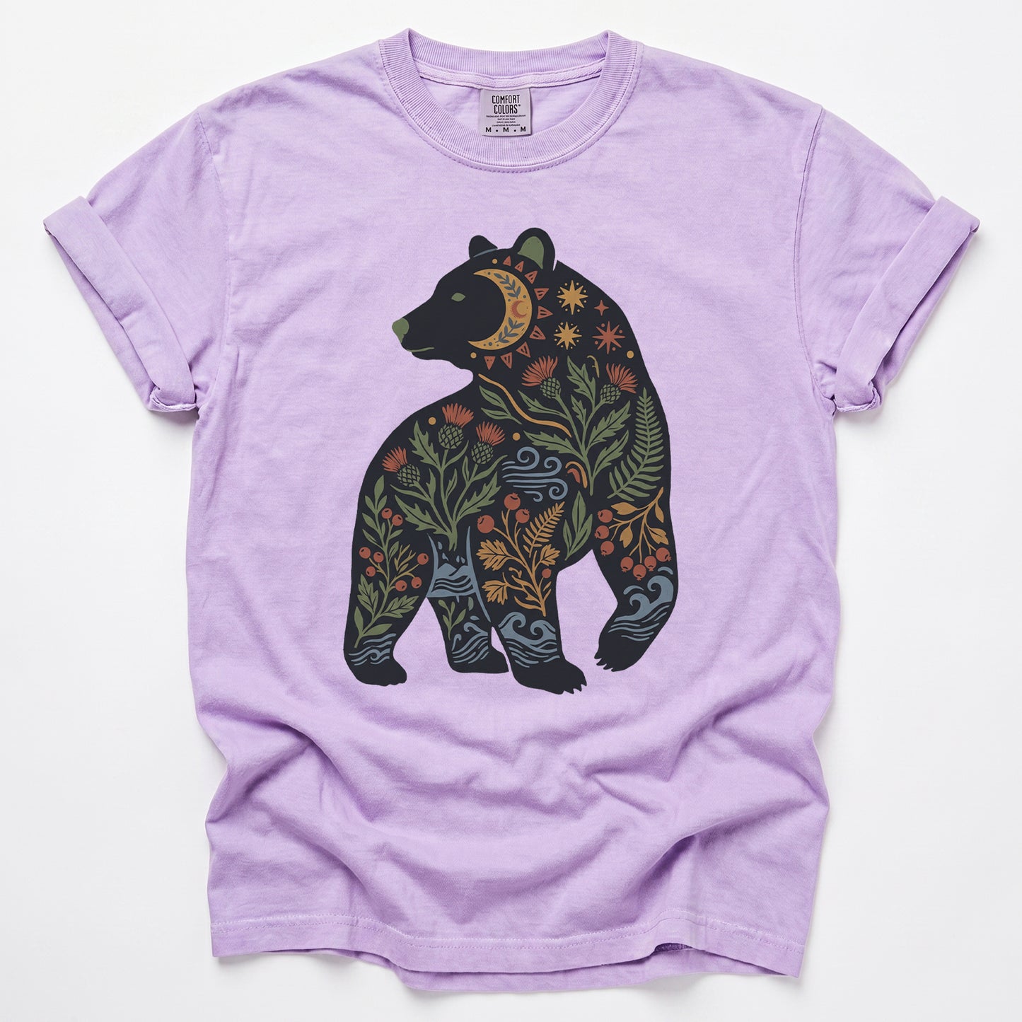 Celestial Bear Vintage Washed T-Shirt