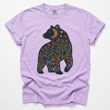 Celestial Bear Vintage Washed T-Shirt
