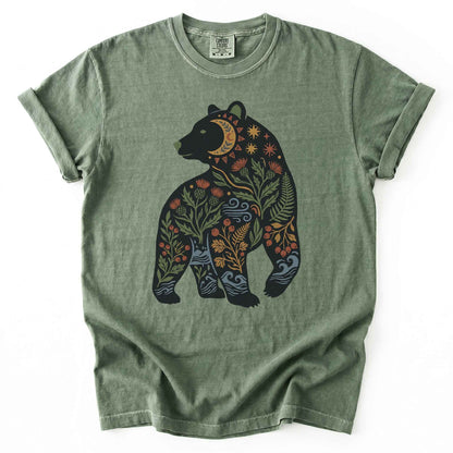 Celestial Bear Vintage Washed T-Shirt