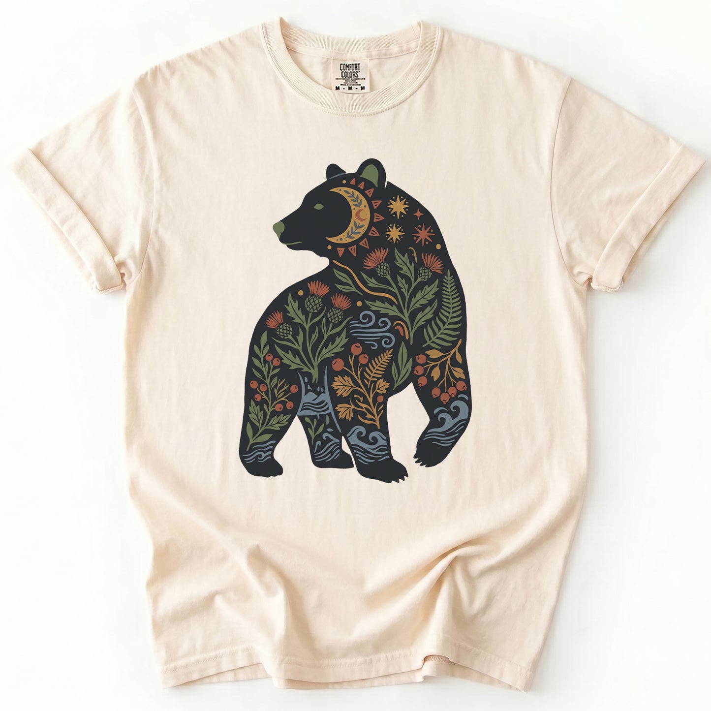 Celestial Bear Vintage Washed T-Shirt
